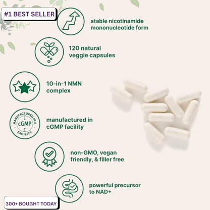 NMN Ultimate 10-in-1 | 1,000mg per Serving